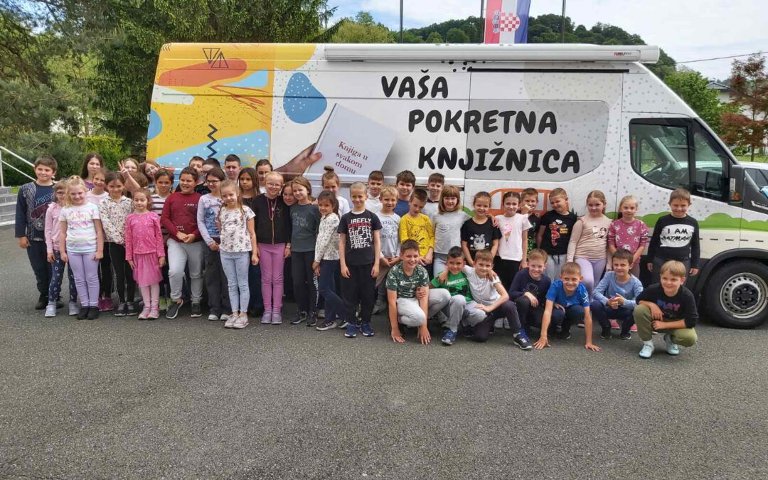Posjet Bibliobusa Gradske knjižnice Novi Marof