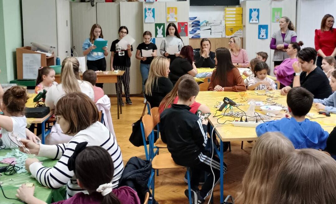 Čarolija Uskrsa u našoj školi: sat vremena kreativnosti i radosti
